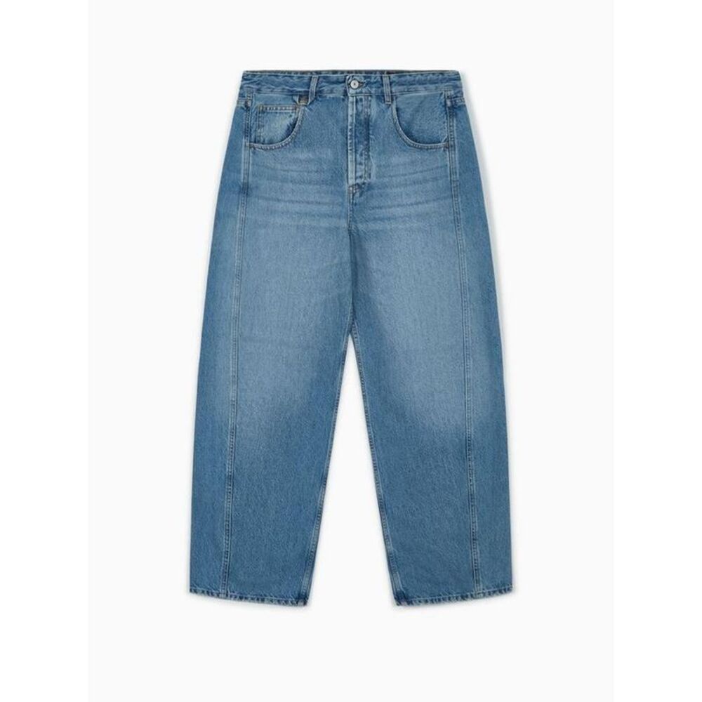 JACQUEMUS Le De Nimes High-Waisted Wide-Leg Jeans Men BLUE Pants